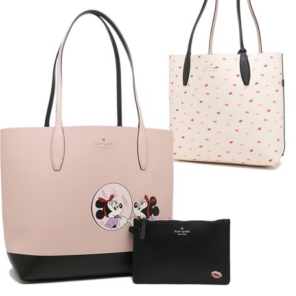 KATE SPADE MINNIE MOUSE LG REVERSIBLE TOTE - Picture 3 of 16
